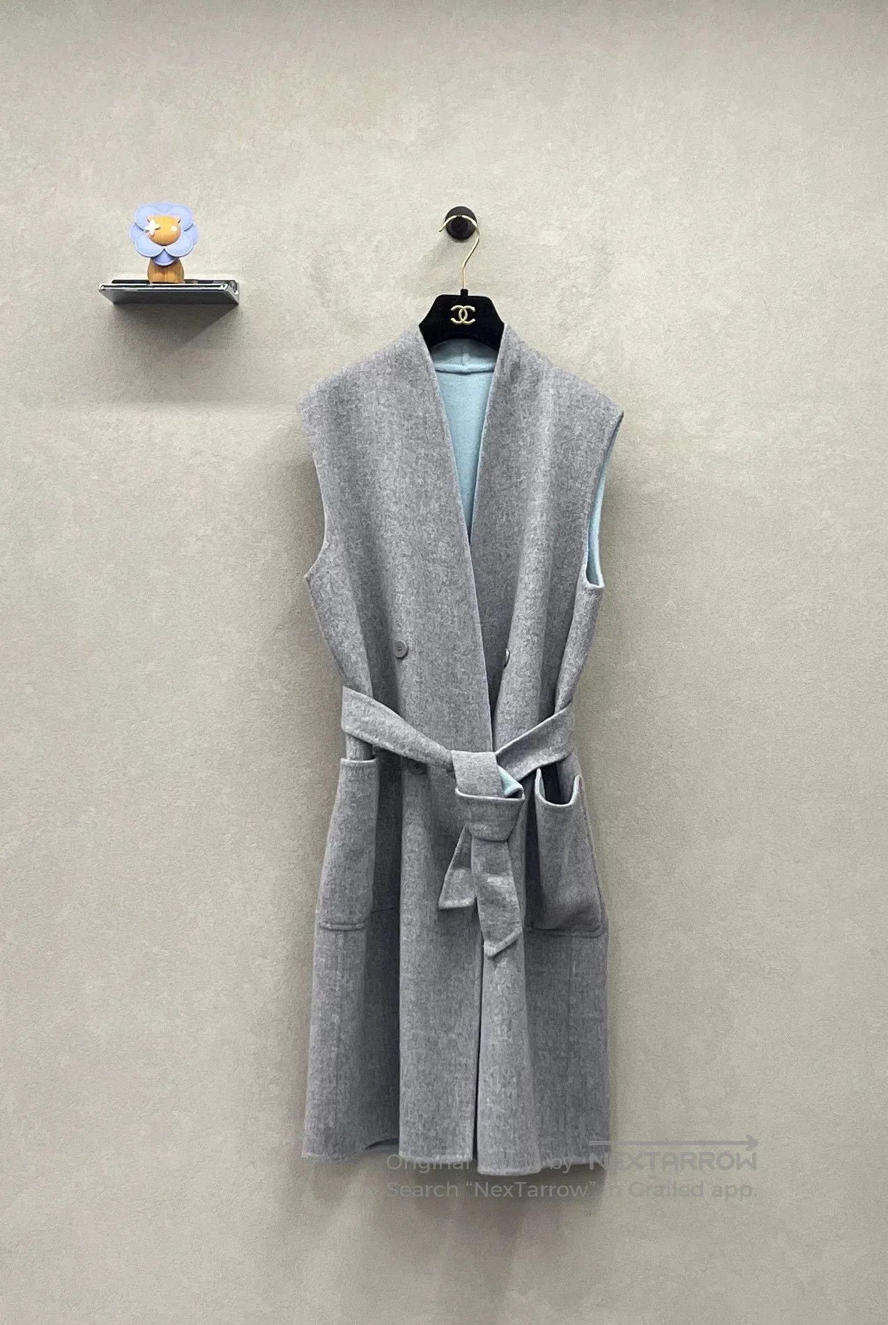 Other gray long MaxMara vest size 38. Size US M / EU 48-50 / 2 - 1 Thumbnail