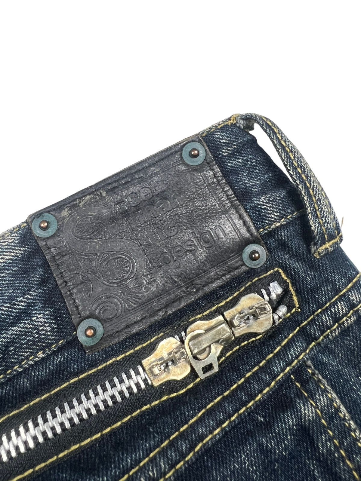 semanticdesign Semantic Design 🇯🇵 Multi Zipper Flare Denim Size US 30 / EU 46 - 14 Thumbnail