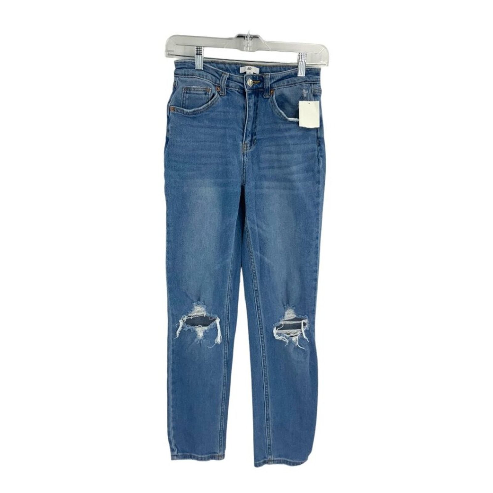BP. BP Distressed Denim Ankle Jeans Sz 25 NWOT Size 25" / US 0 / IT 36 - 2 Thumbnail