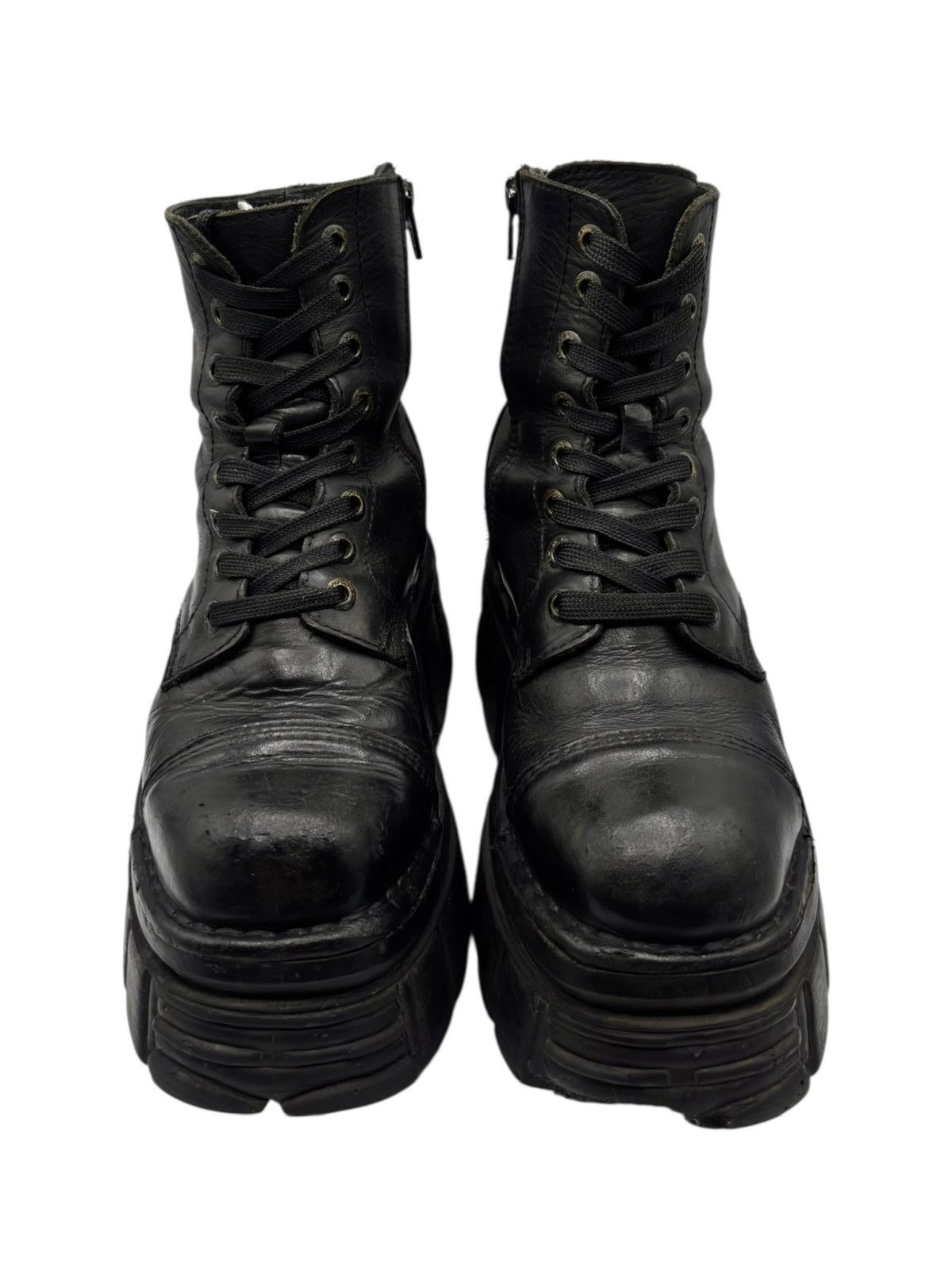 New Rock New Rock mili lace-up platform boots Size 37 Size US 7 / IT 37 - 2 Thumbnail