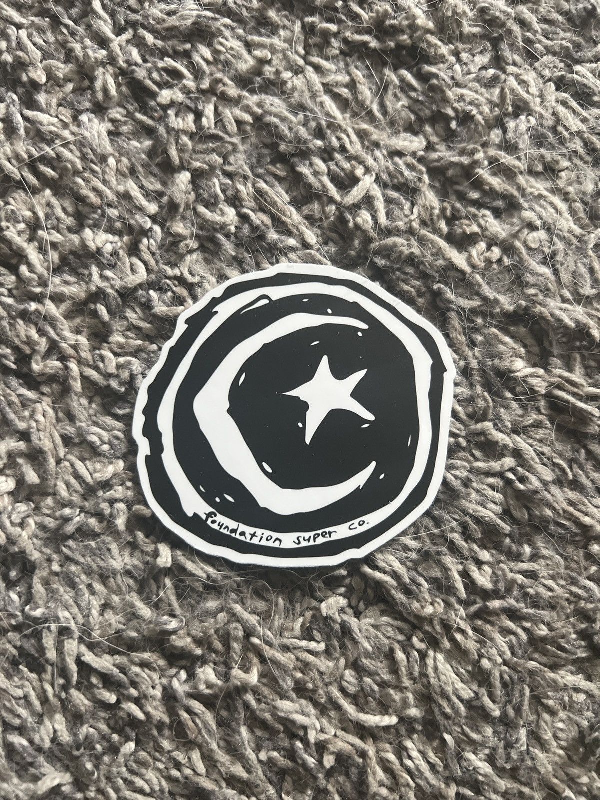 Hypebeast Foundation Super Co. Star And Moon Sticker Size ONE SIZE - 1 Thumbnail