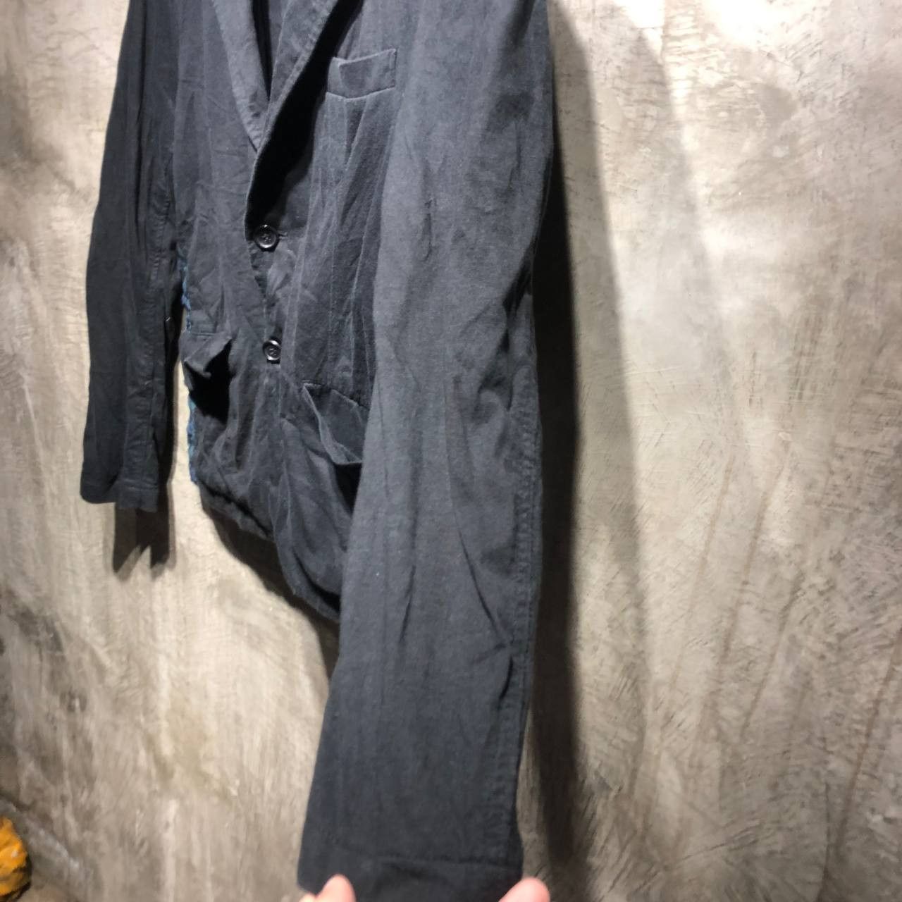 Comme des Garcons Comme Des Garcon AD2009 side plaid cotton blazer Size US S / EU 44-46 / 1 - 3 Thumbnail