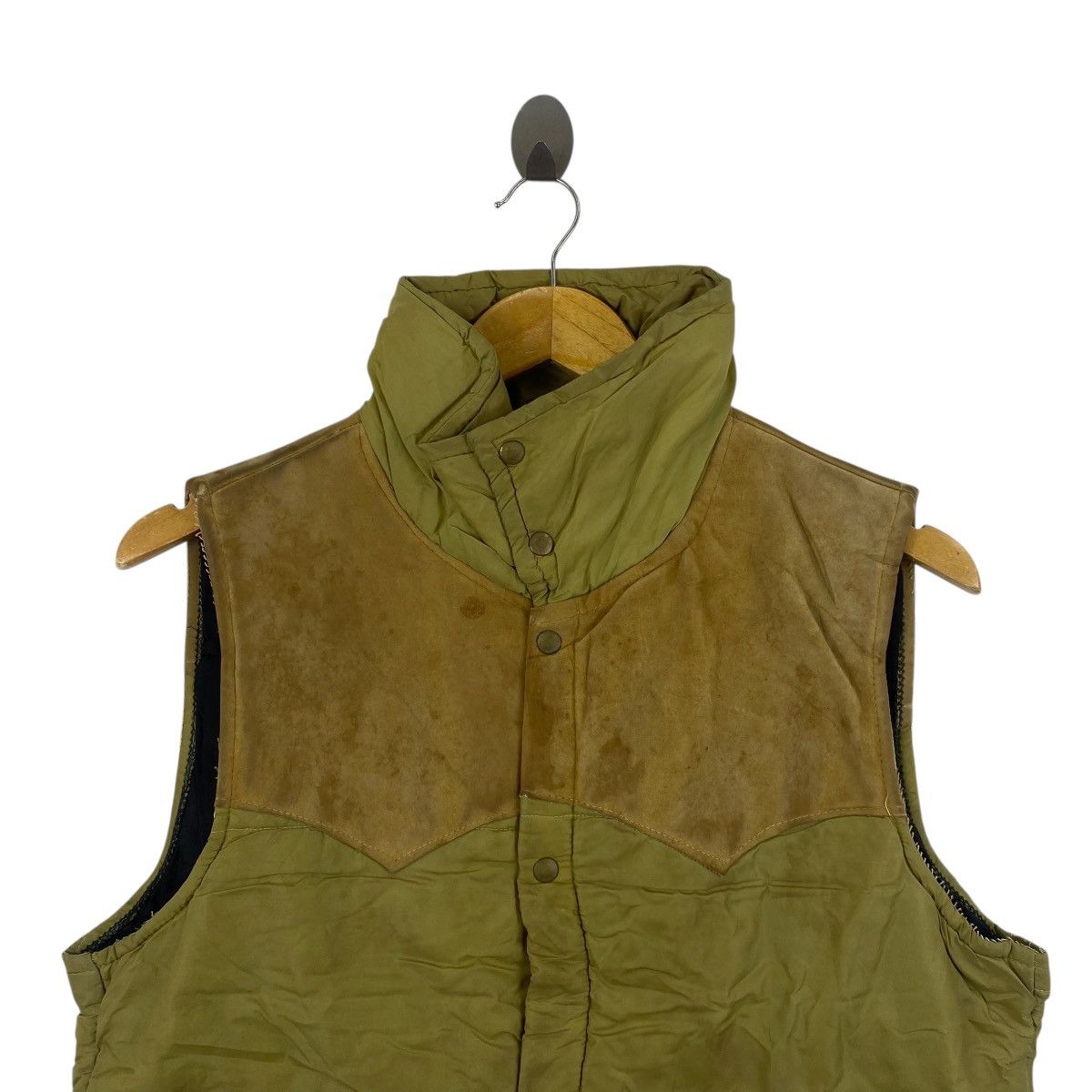 Vintage 80s Western Vest Sleeveless Made In USA Small Size