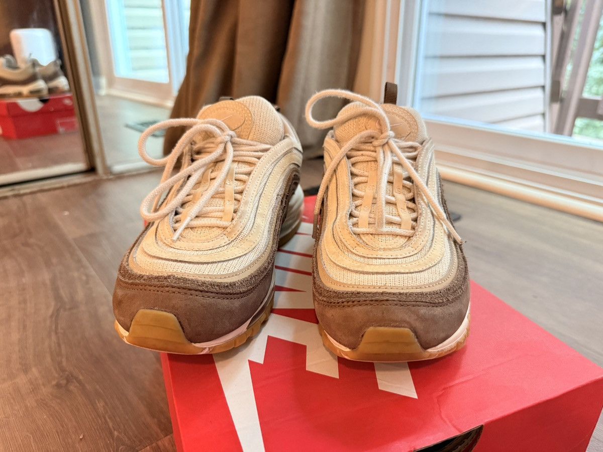 Nike Nike Airmax 97 Premium “Medium Brown” Size US 8 / EU 41 - 2 Thumbnail