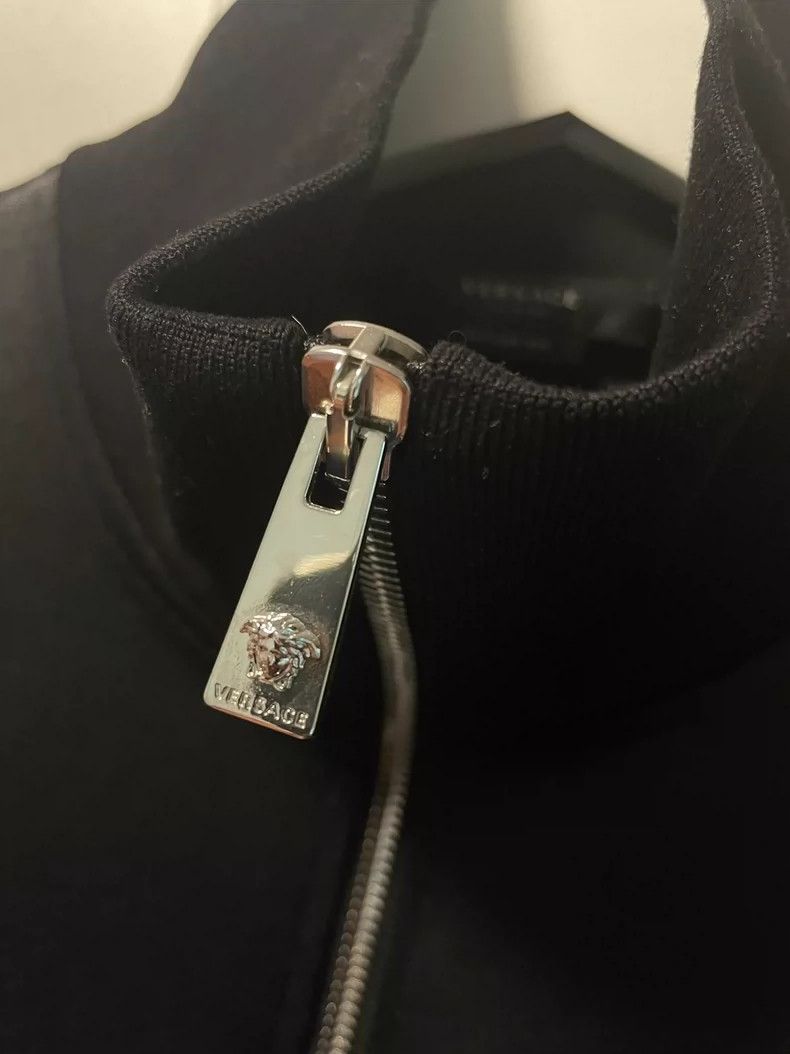 Versace Versace Men's stand-up collar jacket Size US L / EU 52-54 / 3 - 2 Thumbnail
