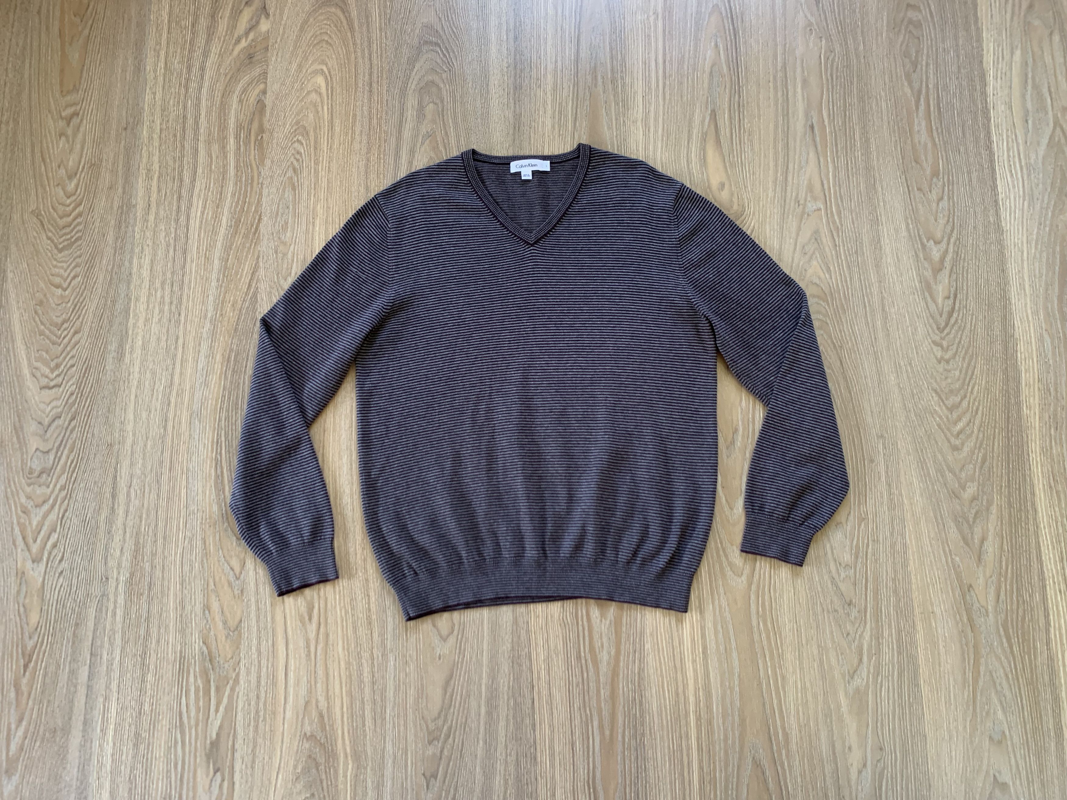 Calvin Klein × Vintage Calvin Klein Vintage Pullover Size US L / EU 52-54 / 3 - 1 Thumbnail