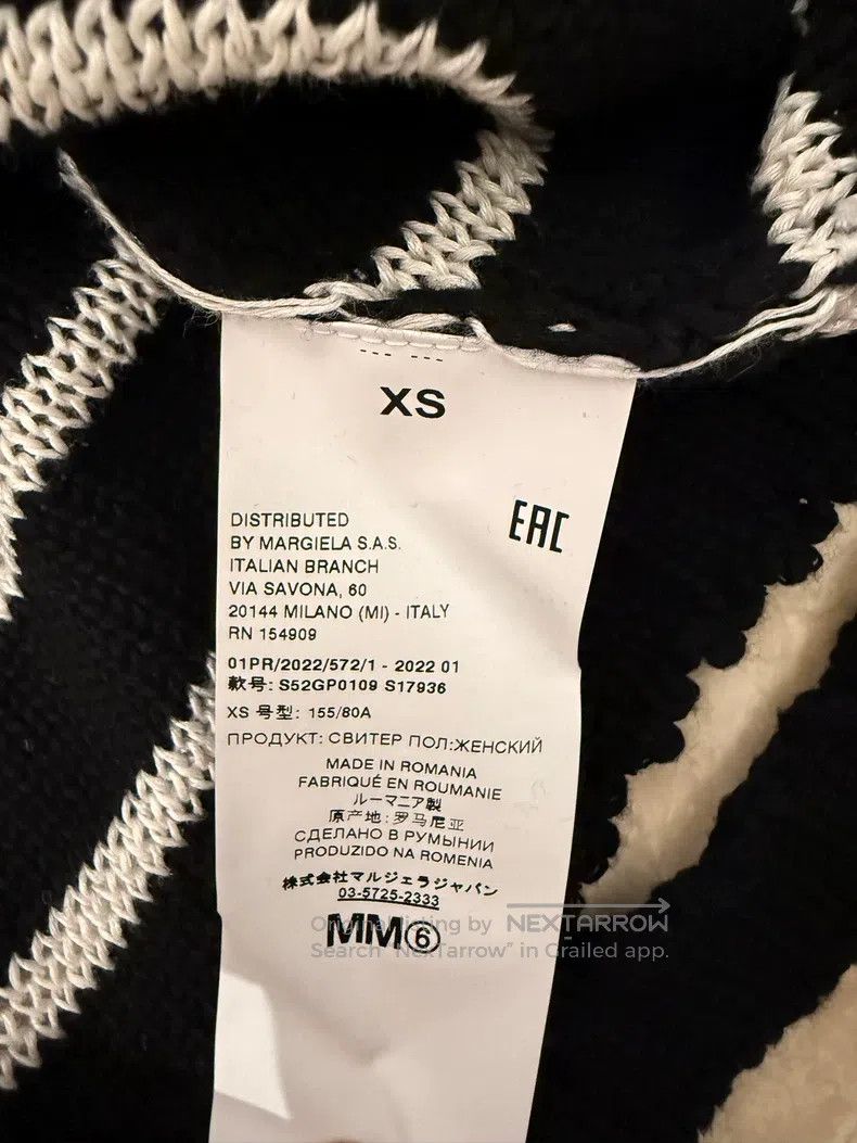 Maison Margiela Maison Margiela Make an old knitted sweater with holes Size XS / US 0-2 / IT 36-38 - 4 Thumbnail