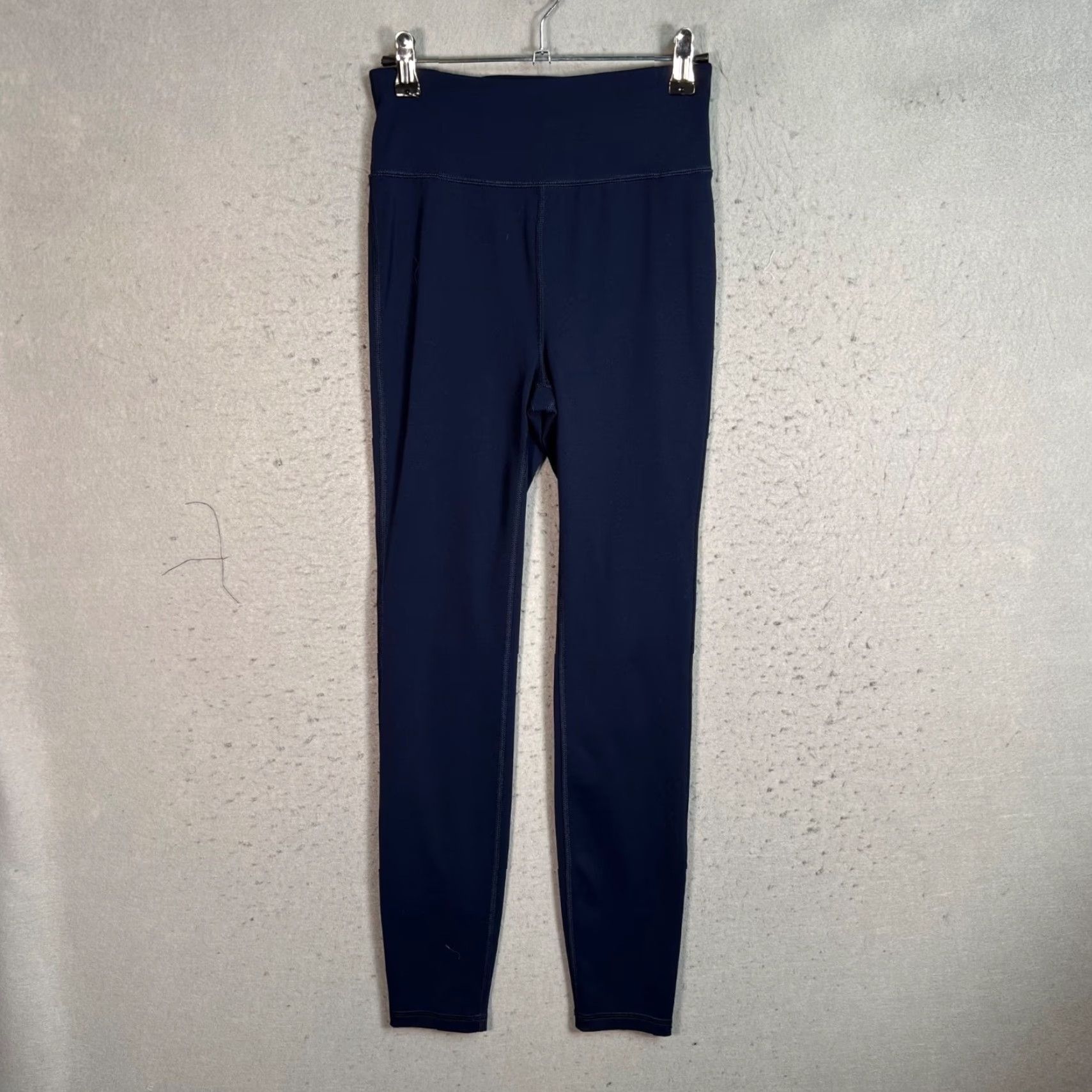 J.Crew J. Crew Womens XS Navy High-Waisted Leggings Supplex Nylon Lycra Blend Size XS Size 26" / US 2 / IT 38 - 2 Thumbnail