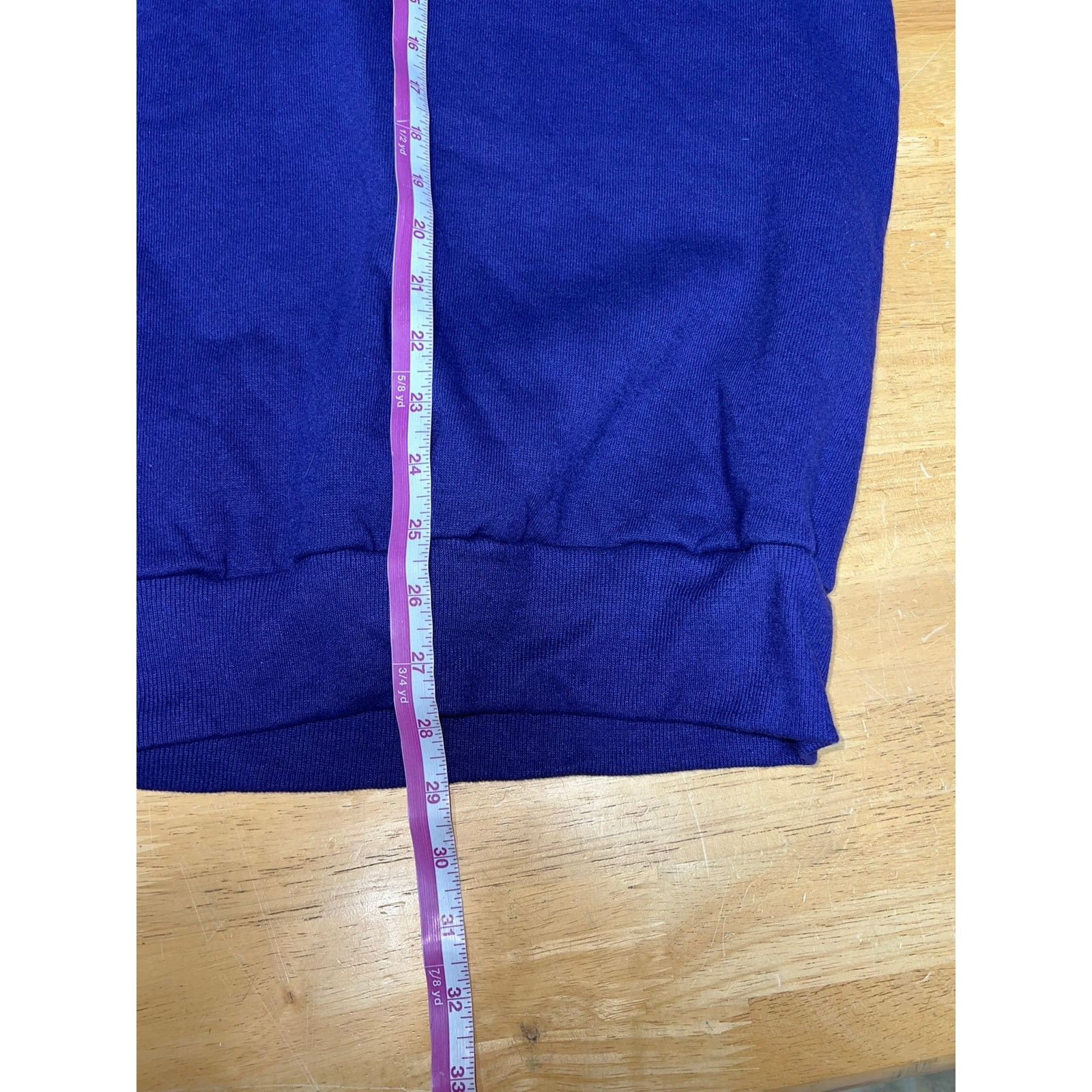 Vintage Vintage Purple Blank Sweatshirt Crewneck Jerzees 90s VTG L Size US L / EU 52-54 / 3 - 8 Thumbnail