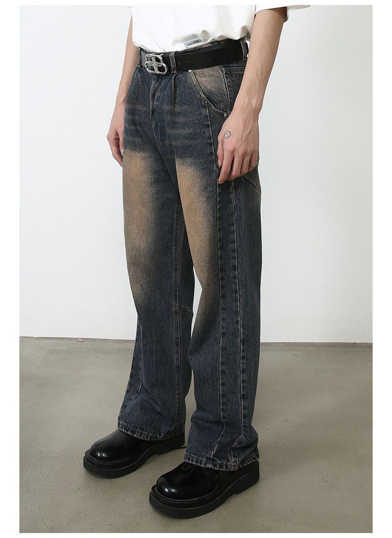 Japanese Brand American retro straight trend loose jeans y2k Size US 32 / EU 48 - 5 Thumbnail