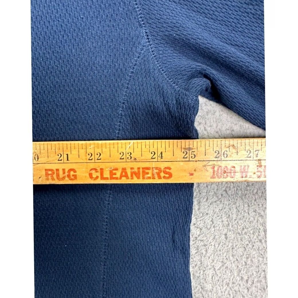 Alife Reel Life Shirt Mens 2XL Blue Ocean Washed Series Lightweight Henley Thermal NEW Size US XXL / EU 58 / 5 - 7 Thumbnail