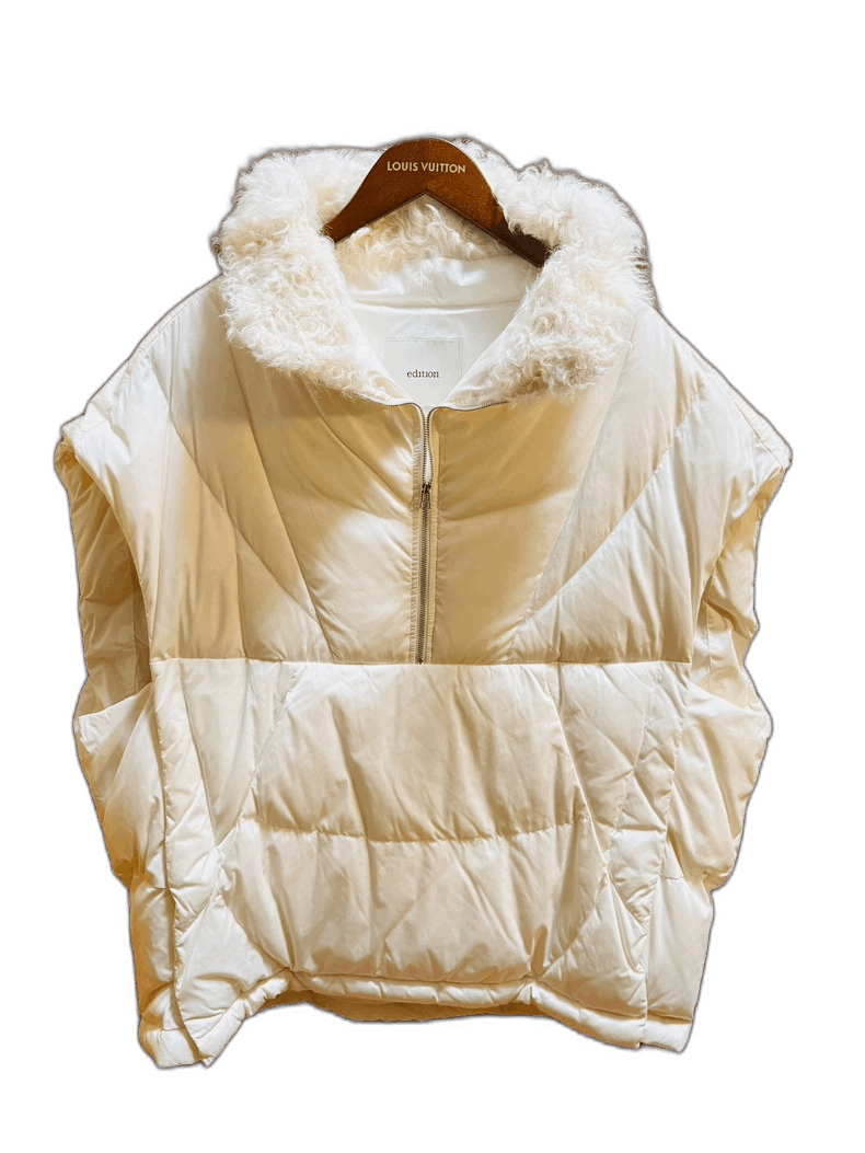 Maison Margiela White Sleeveless Down Vest for Women-2506 Size XS / US 0-2 / IT 36-38 - 1 Thumbnail