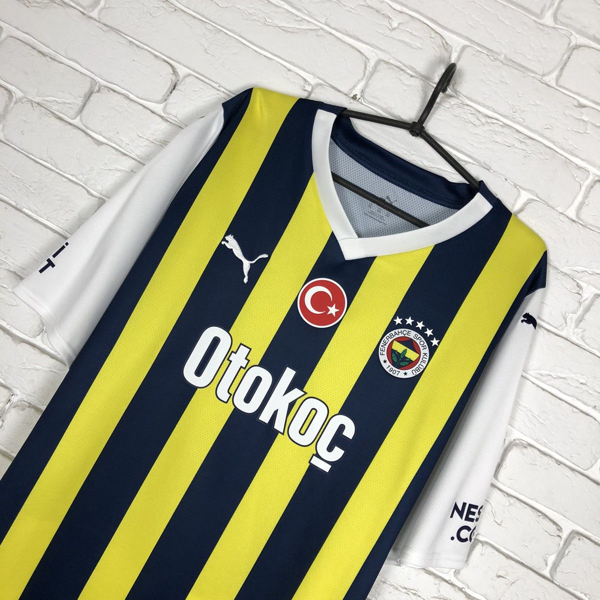 Puma Fenerbahce #33 Krunic 2023 2024 home jersey Size US XXL / EU 58 / 5 - 3 Thumbnail