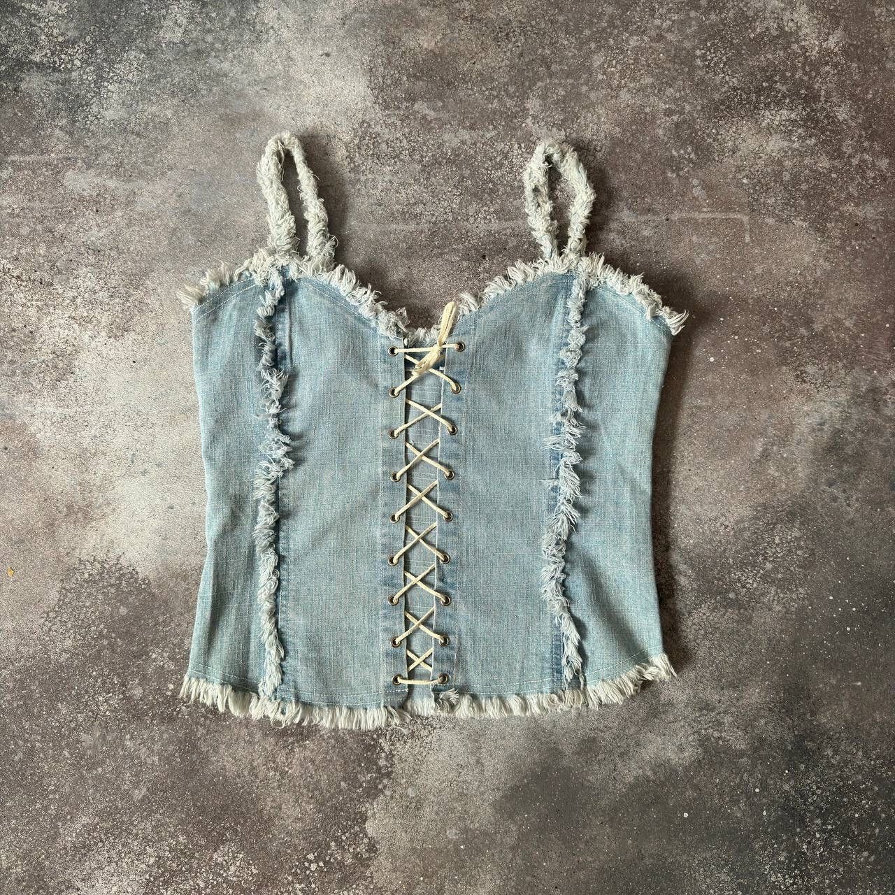 20471120 Amazing Japanese Vintage Top (like Jean Paul Gaultier) Size L / US 10 / IT 46 - 1 Thumbnail