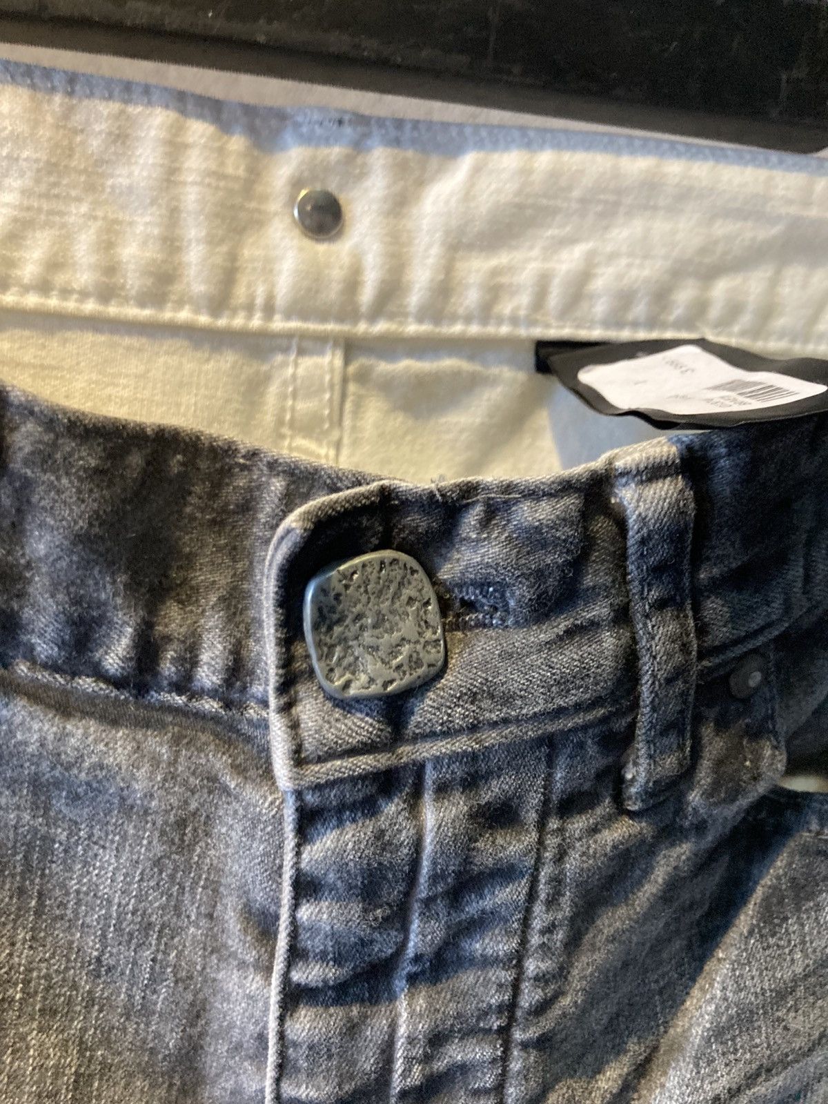 Fagassent Toshiki Aoki Seigeki Grey Fade Denim Size US 26 / EU 42 - 4 Thumbnail