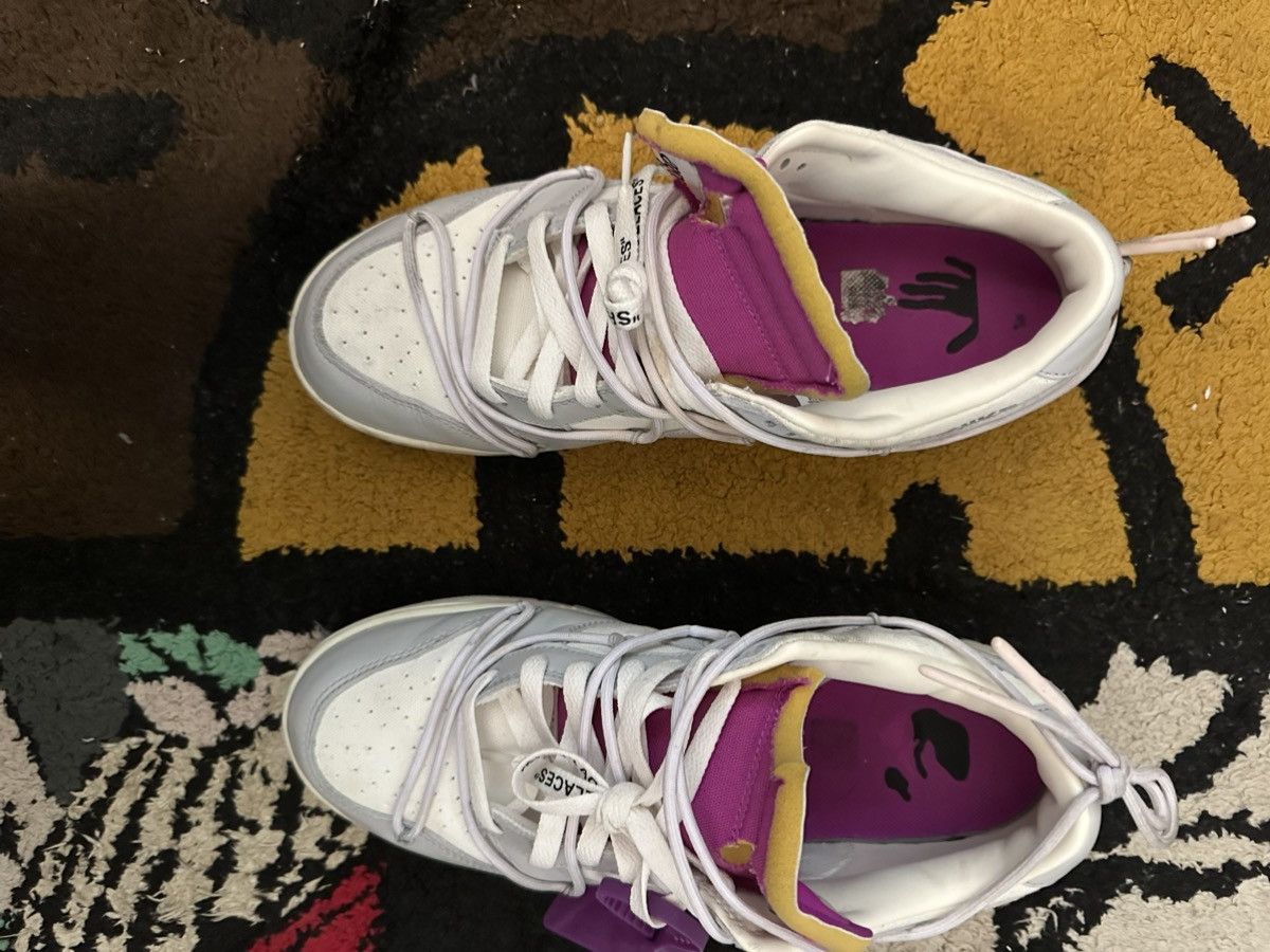 Nike × Off-White Off-White x Dunk low ‘Lot 03 of 50’ Size US 11 / EU 44 - 3 Thumbnail