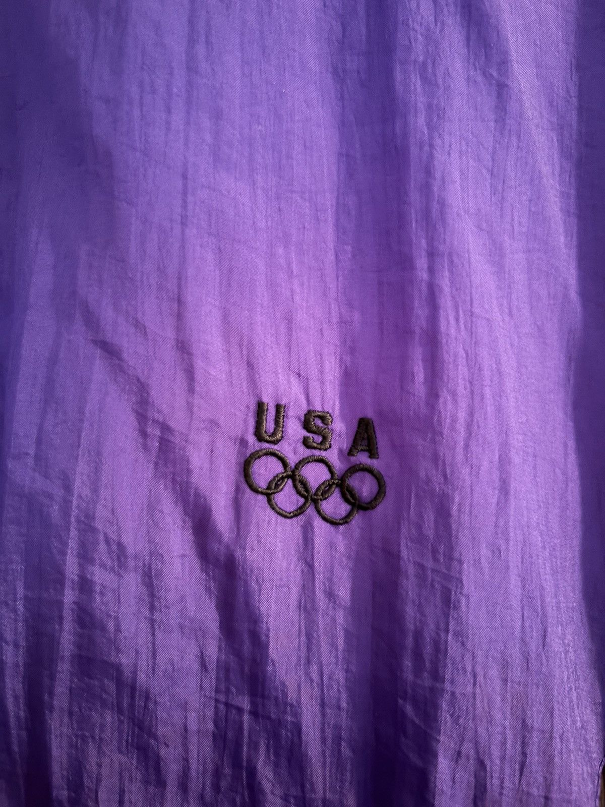 USA Olympics Vintage Olympics Windbreaker Size US L / EU 52-54 / 3 - 2 Thumbnail