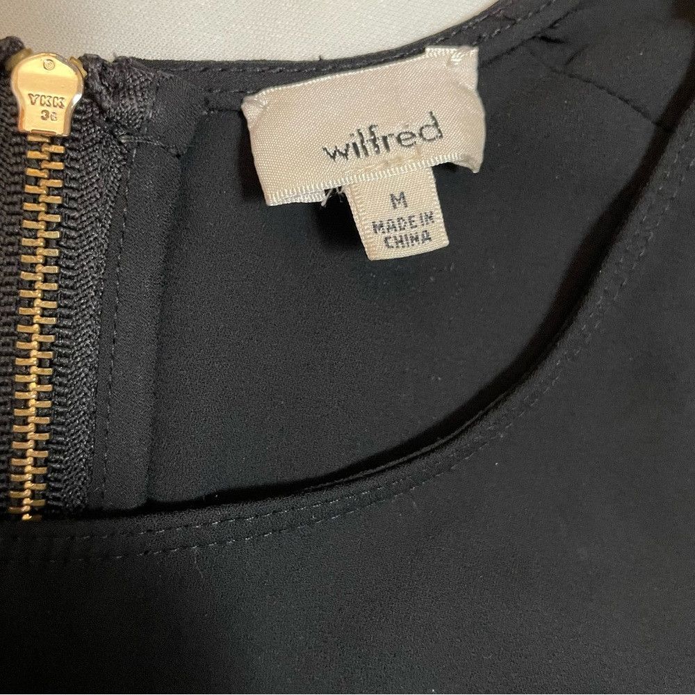 Other Wilfred Black Sleeveless Shift Dress Size M Size M / US 6-8 / IT 42-44 - 9 Thumbnail
