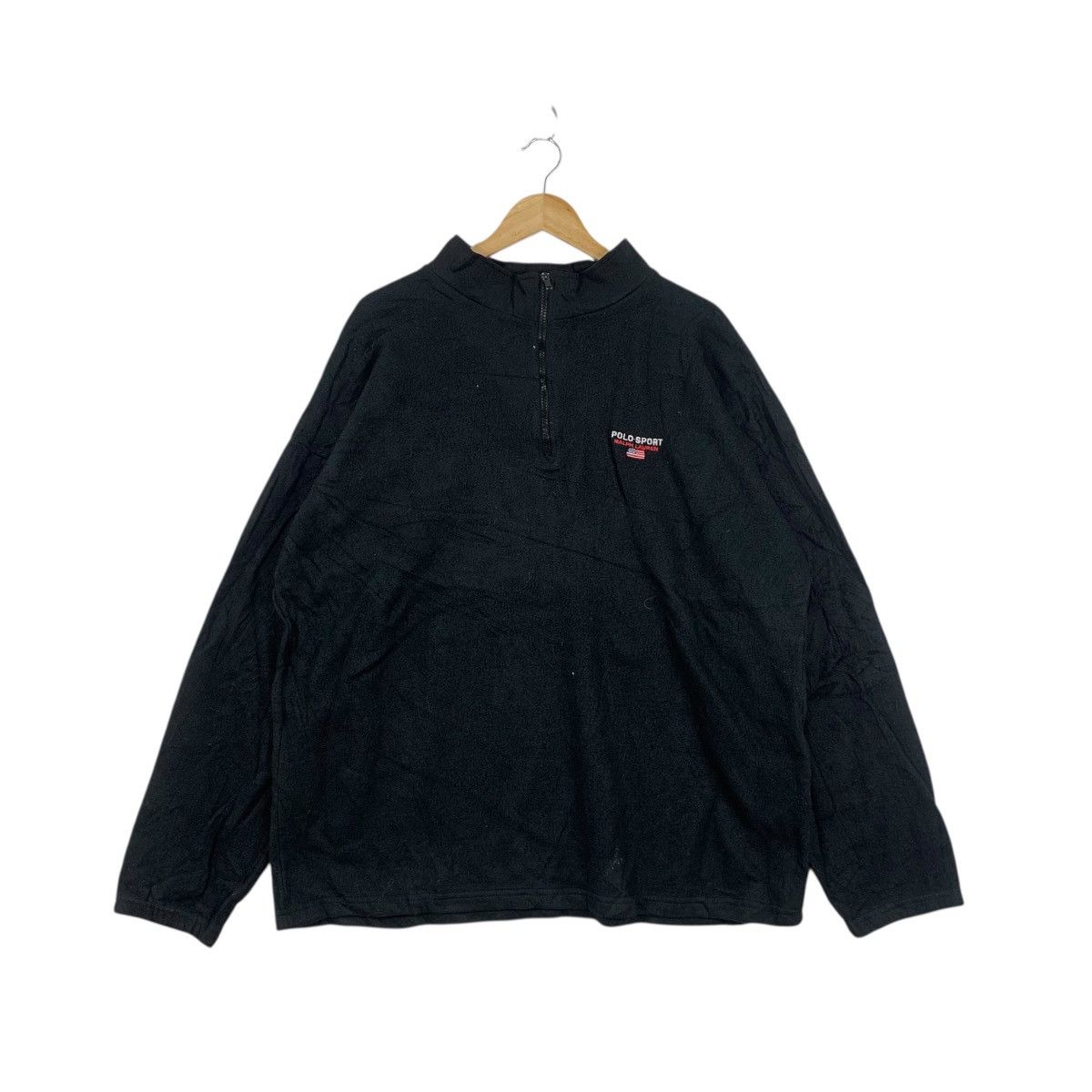 Polo Ralph Lauren Vintage POLO SPORT RALPH LAUREN Fleece Jacket Half Zipper Size US XL / EU 56 / 4 - 1 Thumbnail