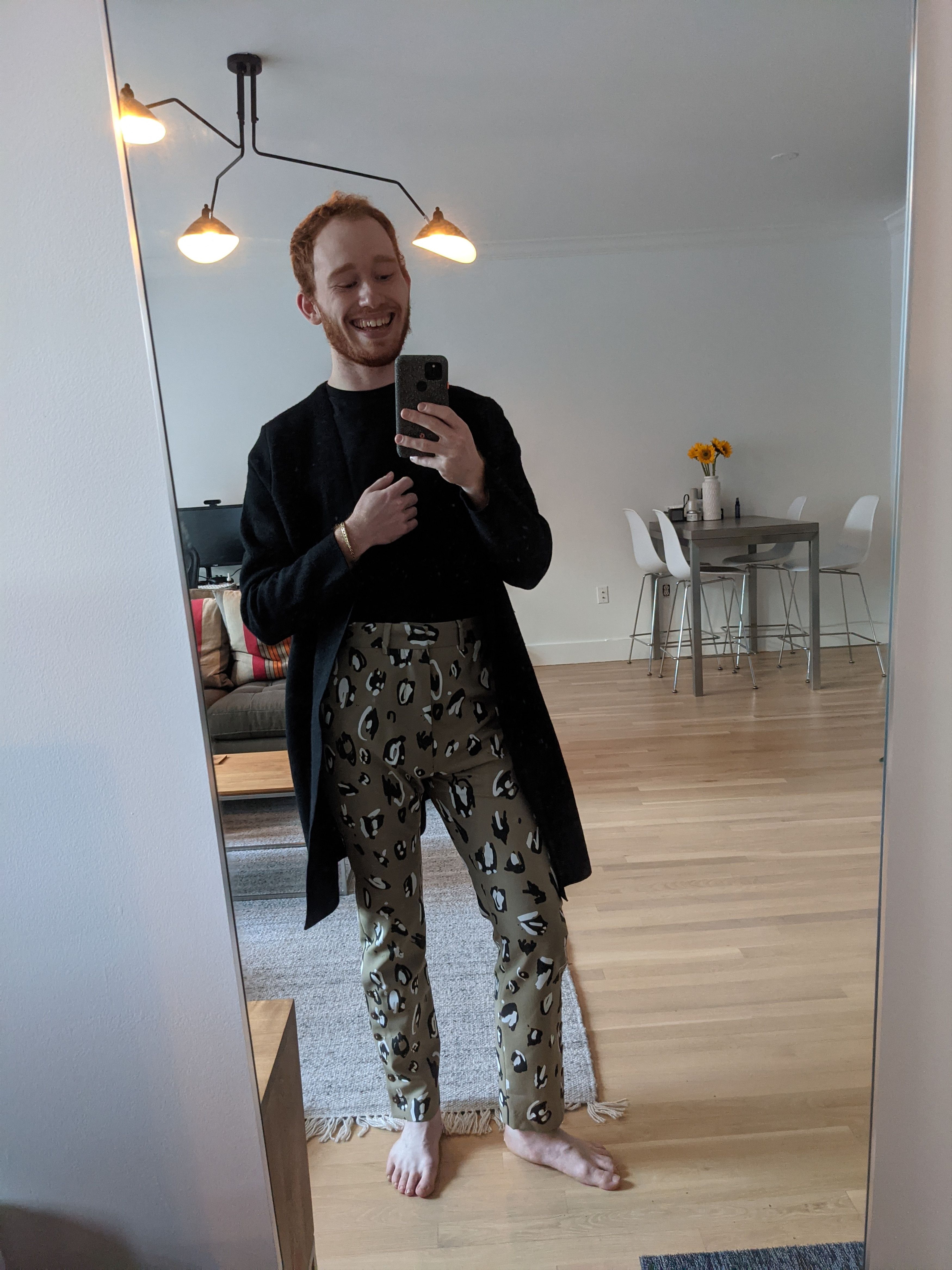 Charles Jeffrey LOVERBOY LOVERBOY Teddy Straight-Leg Trousers Size US 28 / EU 44 - 8 Thumbnail