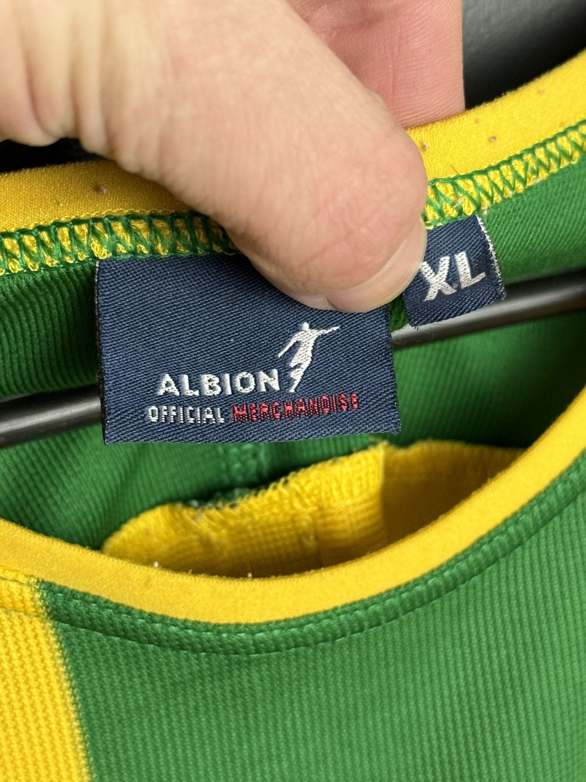 Diadora West Bromwich Albion 03/04 Away Football Jersey Size US XL / EU 56 / 4 - 14 Thumbnail