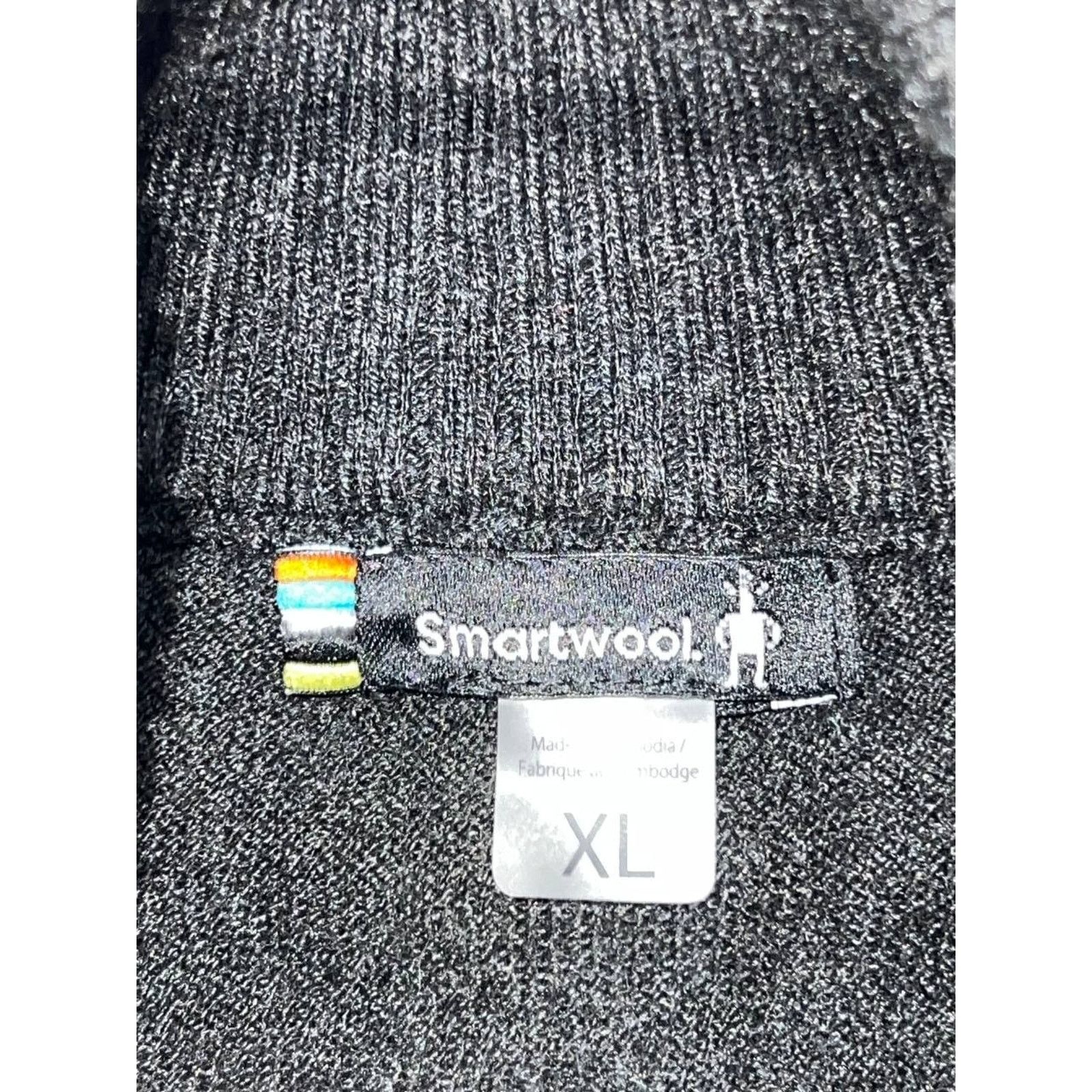 & Other Stories Smartwool Quarter Zip Y2K Wool Blend Sweater Size XL A003240 Size US XL / EU 56 / 4 - 6 Thumbnail