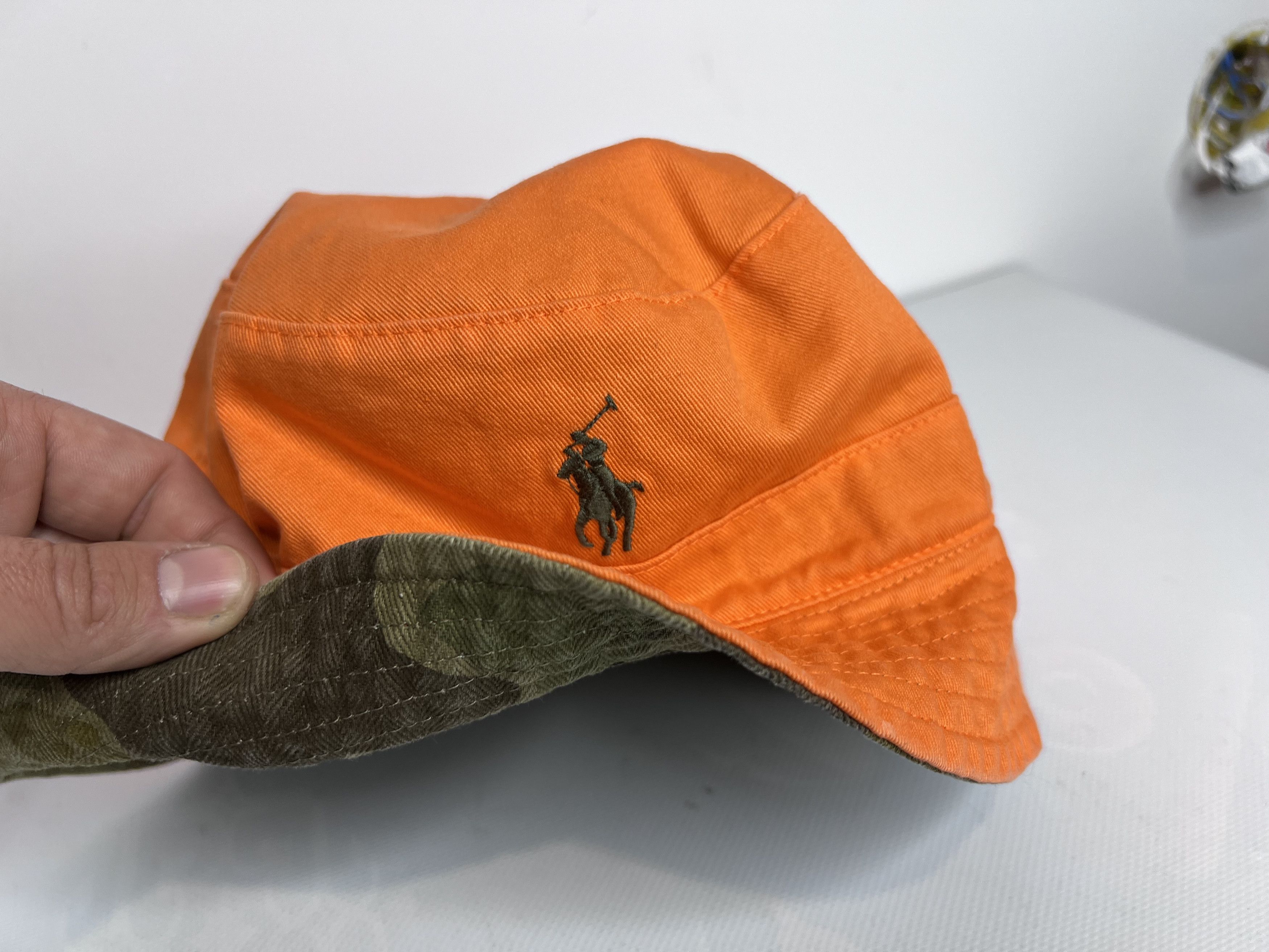 Polo Ralph Lauren POLO RALPH LAUREN REVERSIBLE Y2K MILITARY PANAMA HAT CAP Size ONE SIZE - 4 Thumbnail