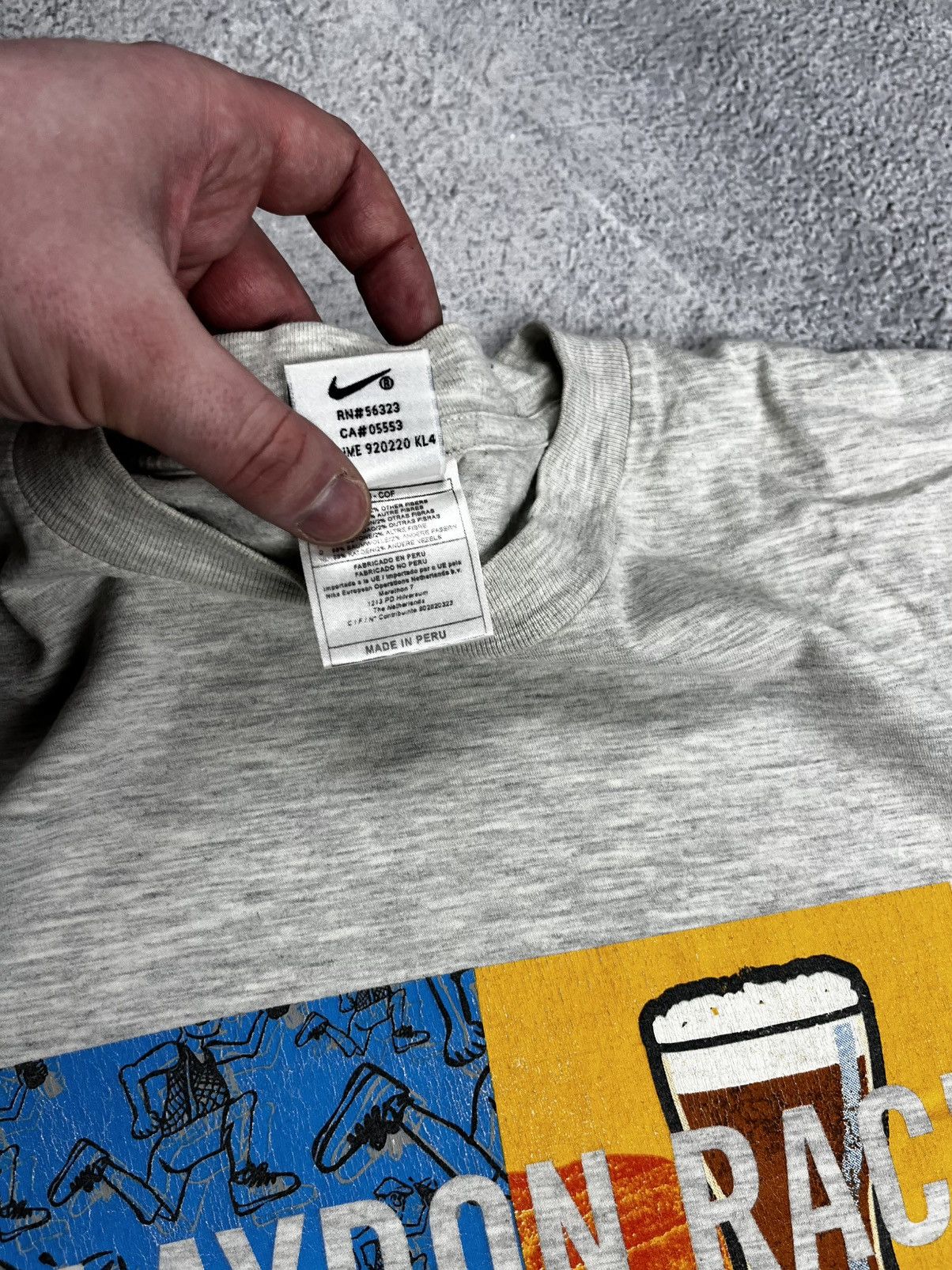 Nike Nike blaydon race t shirt vintage Size US L / EU 52-54 / 3 - 12 Thumbnail
