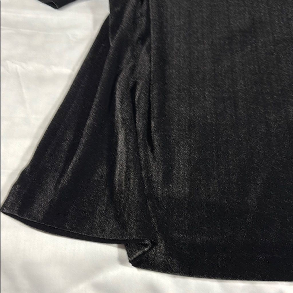 St. John St. John Black Boxy Relaxed Short Sleeve Tee Size L / US 10 / IT 46 - 8 Thumbnail