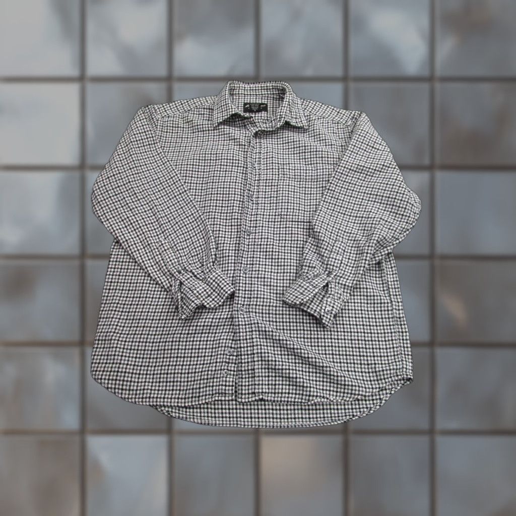 Eddie Bauer EDDIE BAUER Button-Up Shirt Mens M Black Plaid Flannel Long Sleeve Casual Outdoors Size US M / EU 48-50 / 2 - 1 Thumbnail