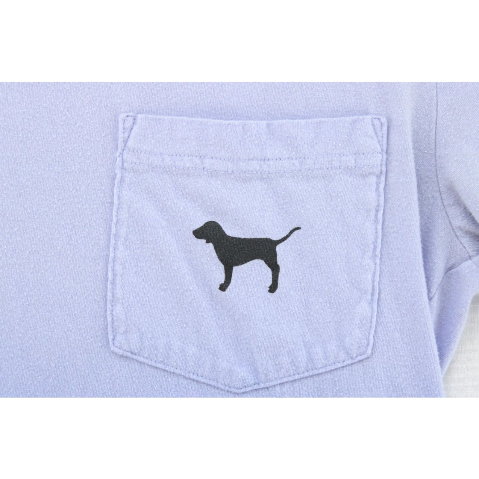 Victoria's Secret Victoria' Secret Pink Women's Pocket T-shirt XS Purple w/ Black Dog Logo Size XS / US 0-2 / IT 36-38 - 2 Thumbnail