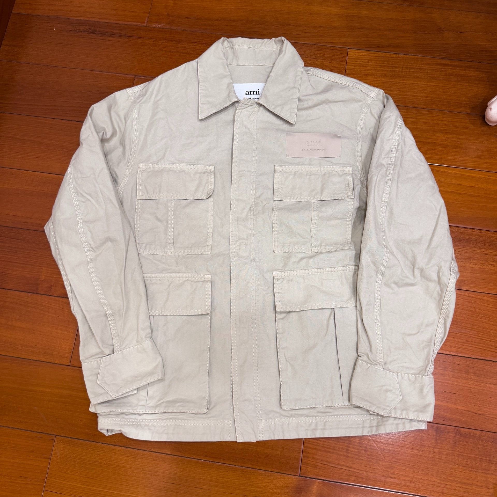 AMI AMI Desert Four-Pocket Work Jacket Size US M / EU 48-50 / 2 - 1 Thumbnail