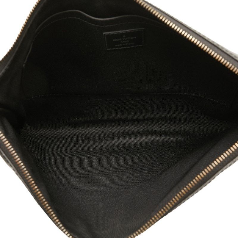 Louis Vuitton Louis Vuitton Monogram Eclipse Pochette Discovery Clutch Size ONE SIZE - 6 Thumbnail