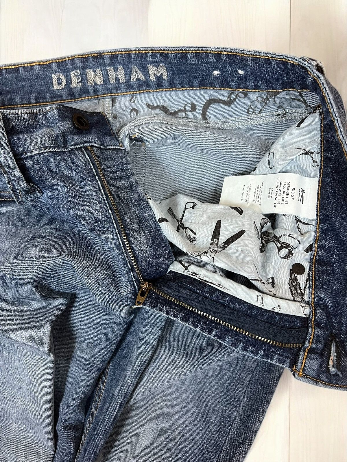 DENHAM Denham Ridge straight fit jeans size W32 L32 Size US 32 / EU 48 - 5 Thumbnail