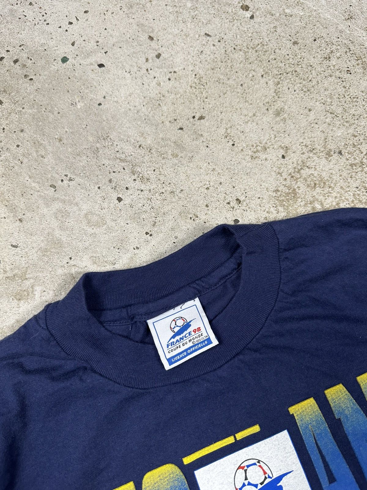 Vintage Vintage 1998 World Cup France Scotland Promo Tee T Shirt Size US M / EU 48-50 / 2 - 5 Thumbnail