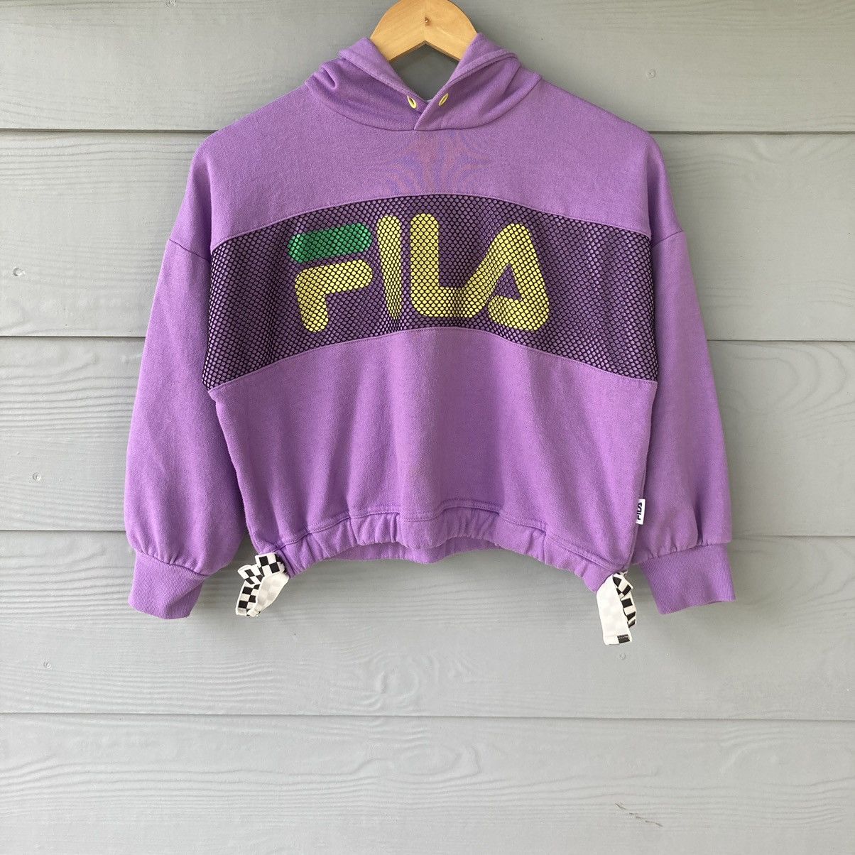 Fila Vintage Fila Purple Crop Top Size M / US 6-8 / IT 42-44 - 1 Thumbnail
