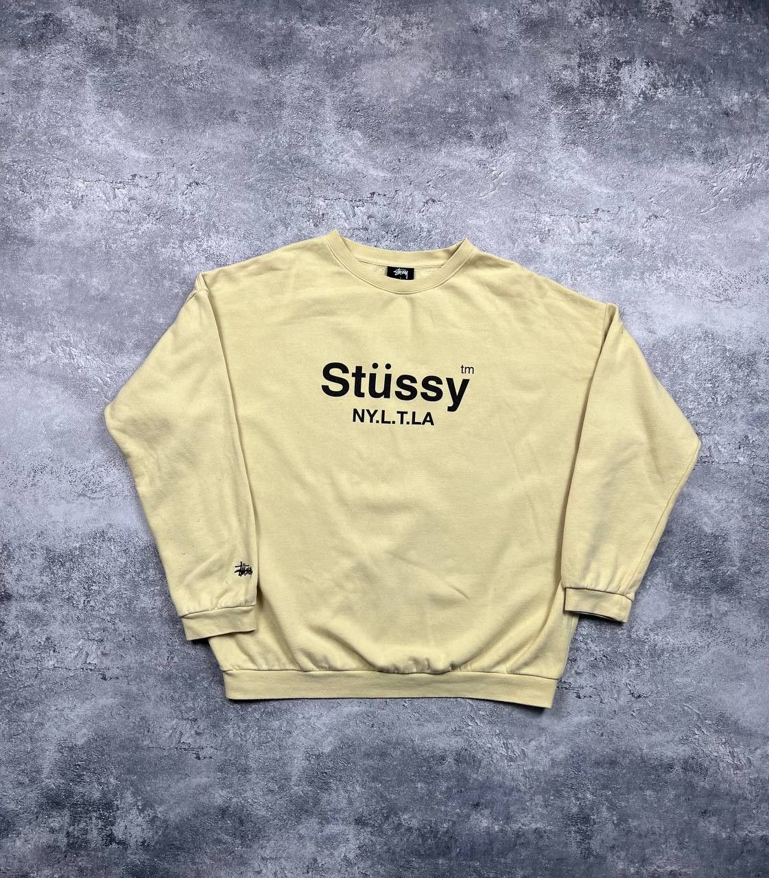 Stussy Vintage Stussy Y2K Sweatshirt Big Logo Hoodies Size US L / EU 52-54 / 3 - 1 Thumbnail