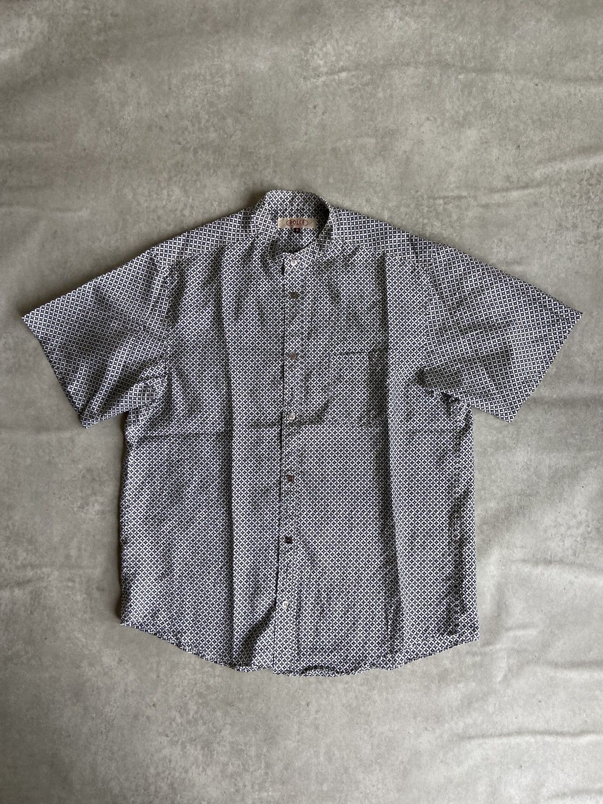 Designer × If Six Was Nine × Japanese Brand Vintage Dolce Monogram Button Up Shirt Size US XL / EU 56 / 4 - 1 Thumbnail