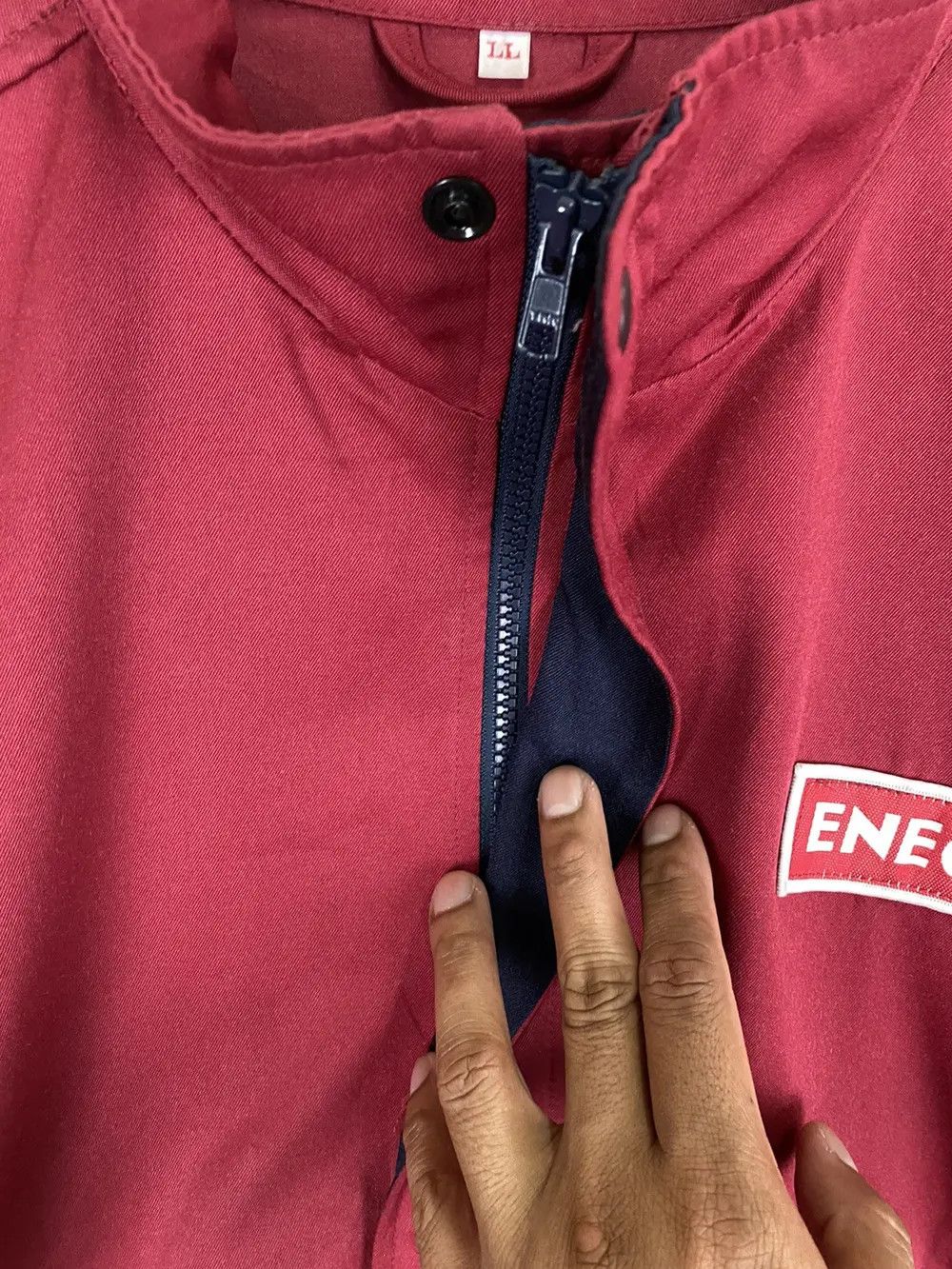 Vintage Vintage ENEOS Bomber Jacket Size US XL / EU 56 / 4 - 12 Thumbnail