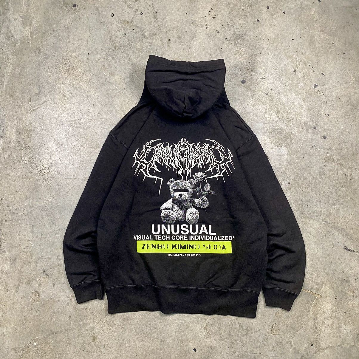 Vintage Unusual Visual Tech Core Dark Gothic Streetwear Pullover Size US L / EU 52-54 / 3 - 1 Thumbnail