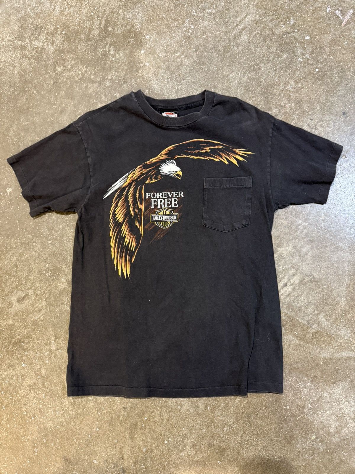 Harley Davidson Vintage 80s 1988 Harley Davidson T-shirt Size US M / EU 48-50 / 2 - 1 Thumbnail