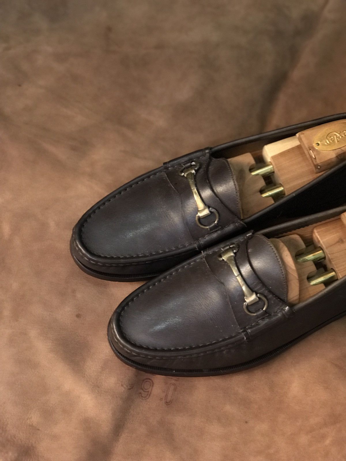 Velasca VELASCA MILANO HORSEBITE LIGHTWEIGHT LEATHER LOAFERS Size US 11 / EU 44 - 4 Thumbnail