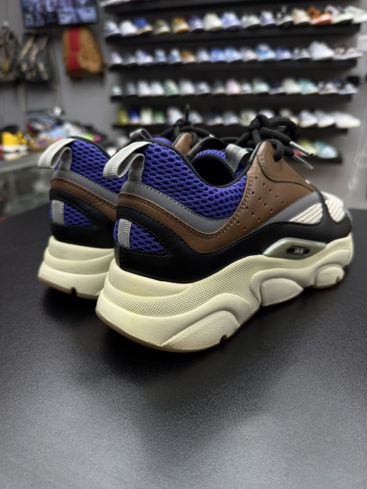Dior Men’s Dior B22 Runner Brown Blue White Size 43 / 10US Size US 10 / EU 43 - 13 Thumbnail