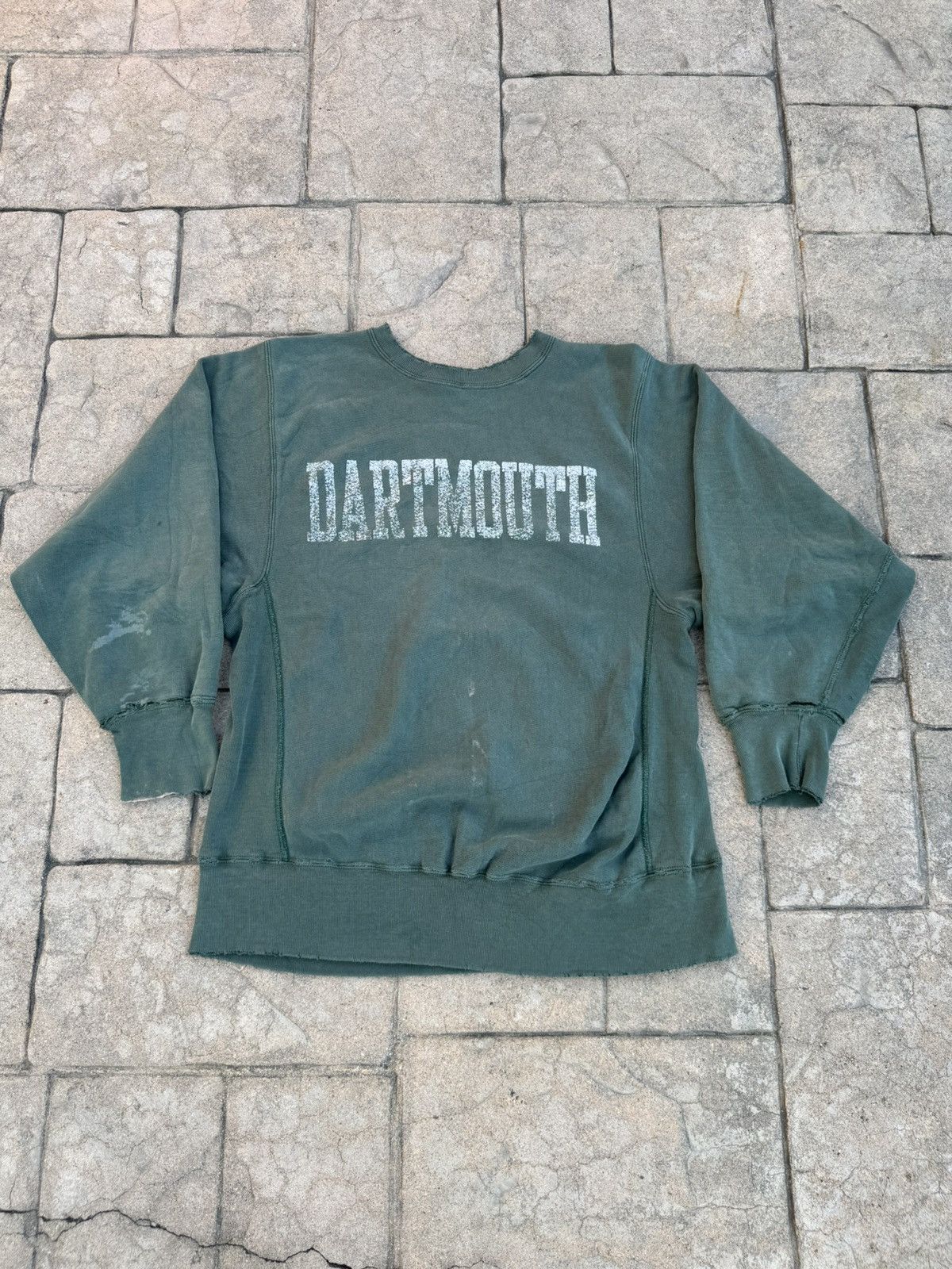 Champion vtg 80s CHAMPION reverse weave warmup sweatshirt Dartmouth Size US L / EU 52-54 / 3 - 1 Thumbnail