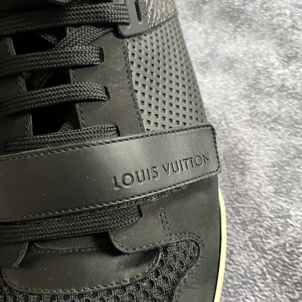 Louis Vuitton Louis Vuitton LV Trainer Hi-Top Sneakers Leather Size 10.5US Size US 10.5 / EU 43-44 - 3 Thumbnail