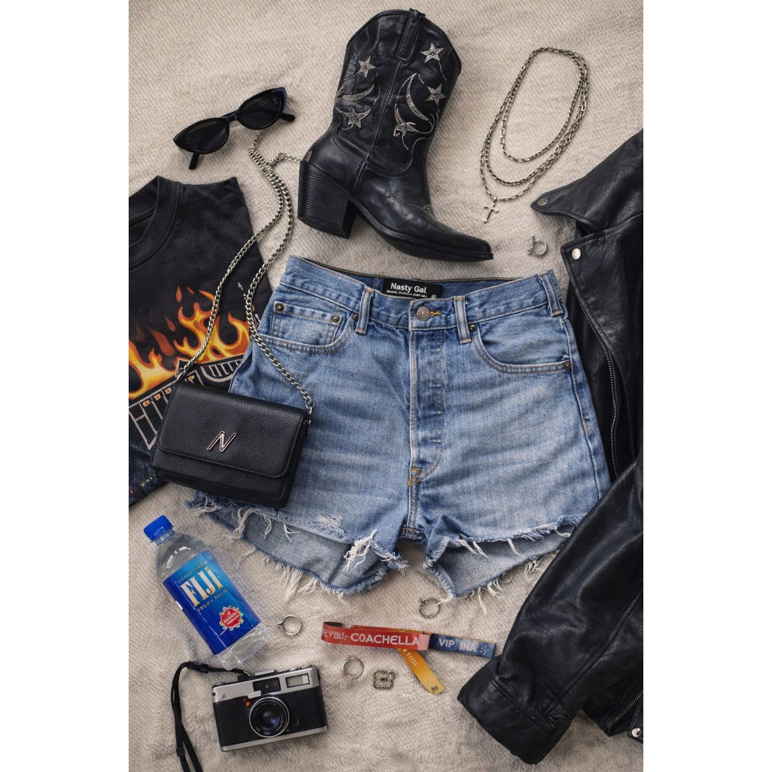 Nasty Gal Nasty Gal Levi’s 501 28 S Reworked Denim Cutoff Shorts Small Size 26" / US 2 / IT 38 - 1 Thumbnail