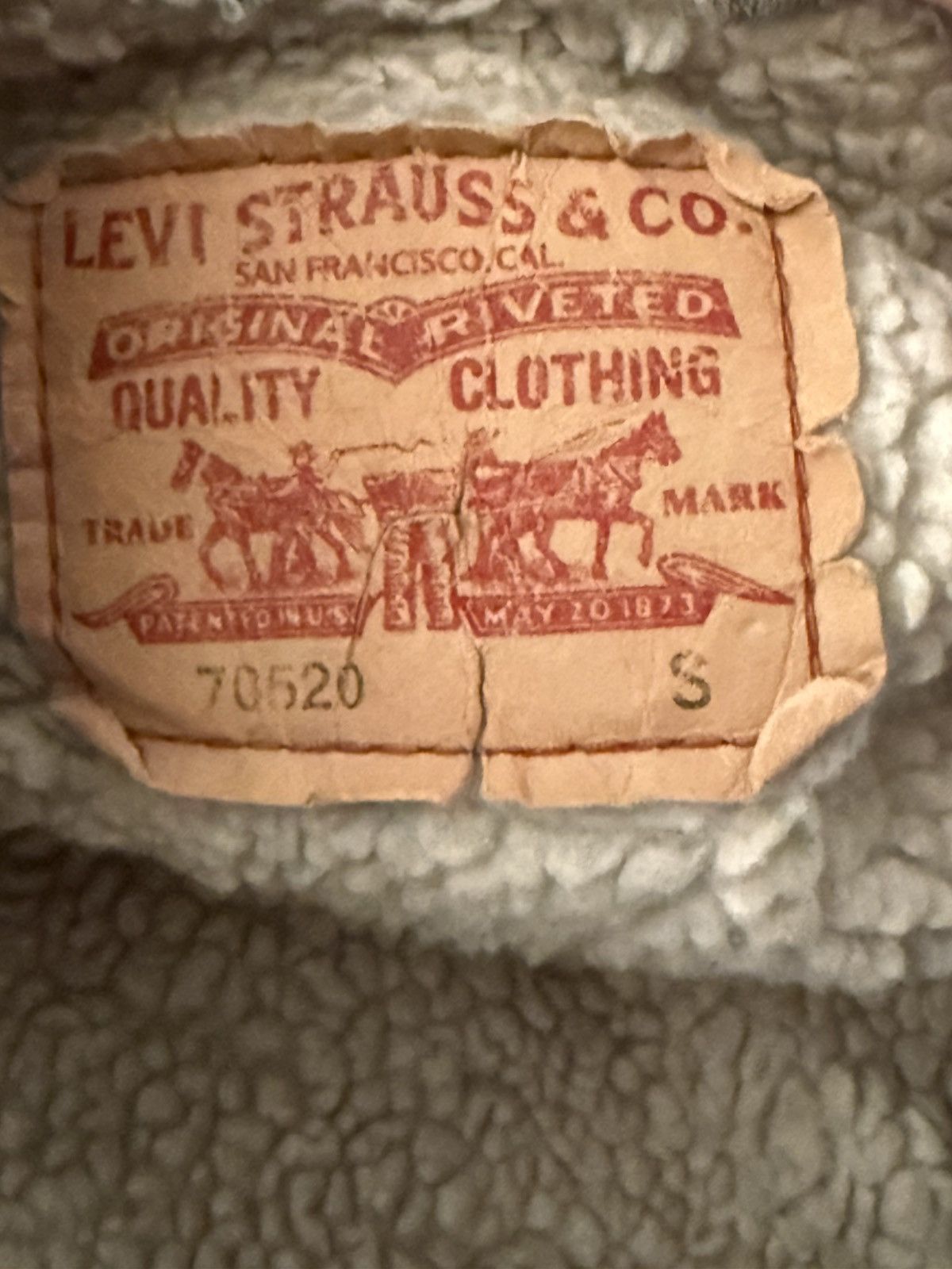 Levi's Vintage Clothing Vintage sherpa lined Levis denim jacket Size US S / EU 44-46 / 1 - 5 Thumbnail