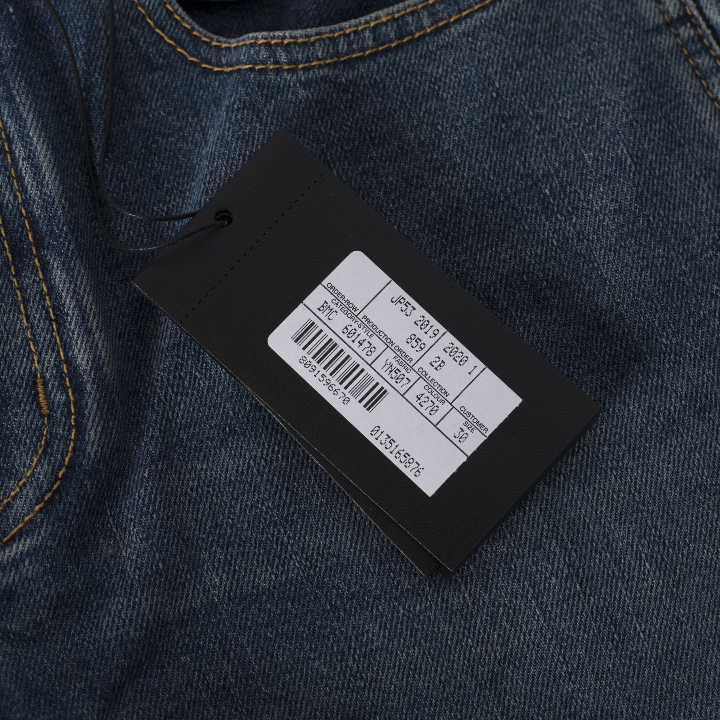 Saint Laurent Paris Mid Rise Skinny Jeans In Light 80s Blue Denim Size US 31 - 10 Thumbnail