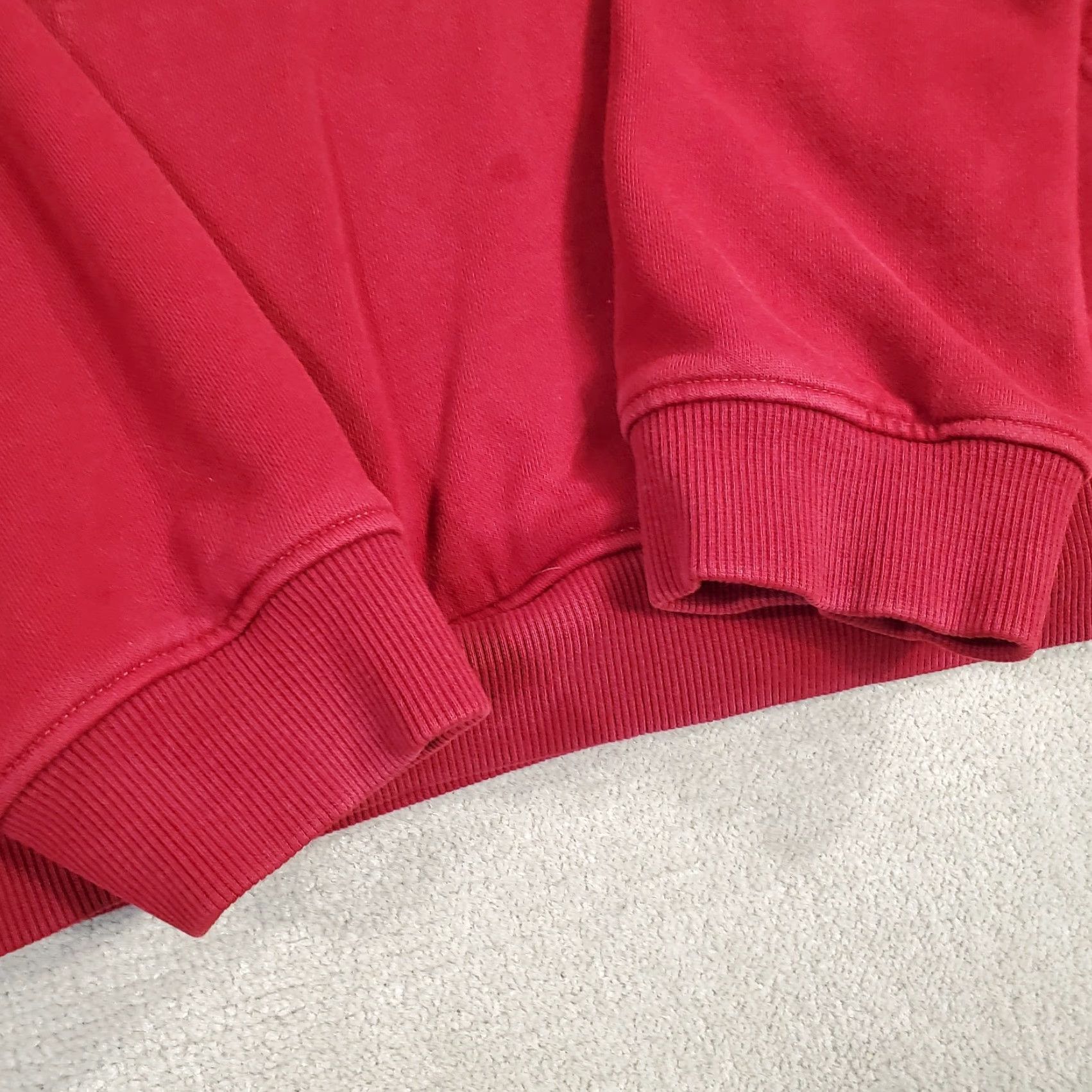 Logo 7 LTT Hoodie Mens 2XL Red Pullover Sweatshirt Logo Linus Tech Tips Size US XXL / EU 58 / 5 - 4 Thumbnail