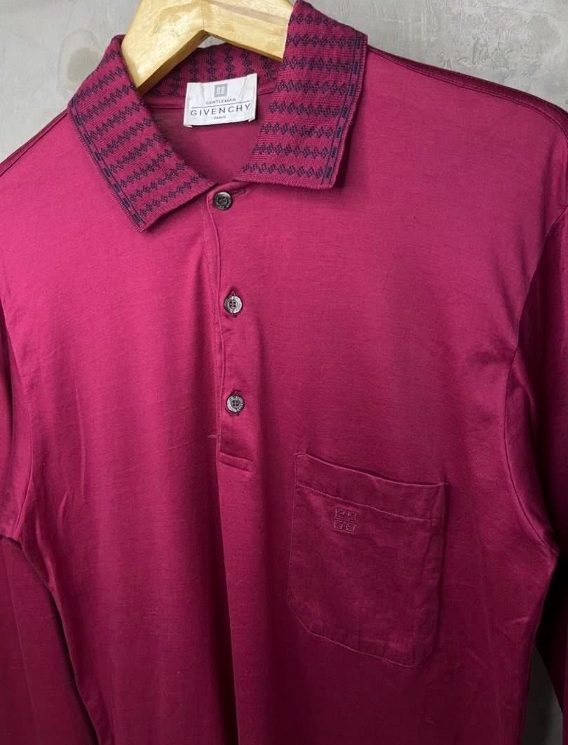 Givenchy Vintage Givenchy Poloshirt Size US M / EU 48-50 / 2 - 3 Thumbnail
